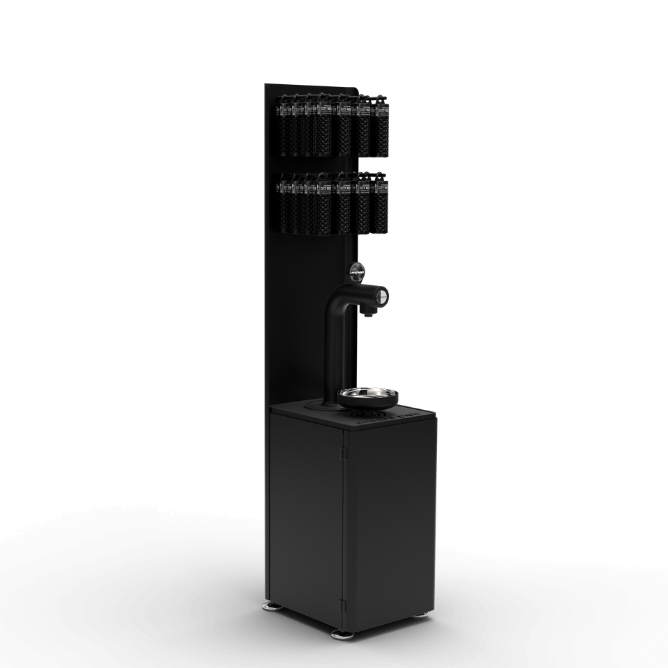 Bar Tap with Back Plate / Bottle Rack - Refill Station Indoor | Join The Pipe