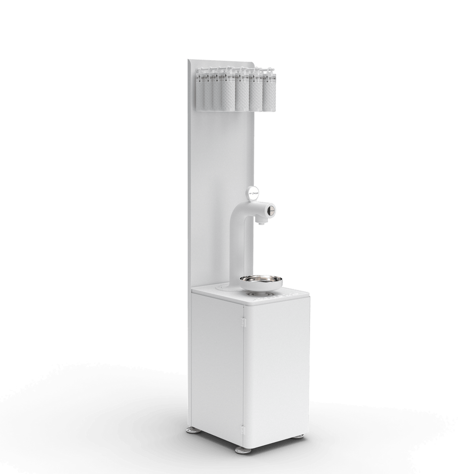 Bar Tap with Back Plate / Bottle Rack - Refill Station Indoor | Join The Pipe