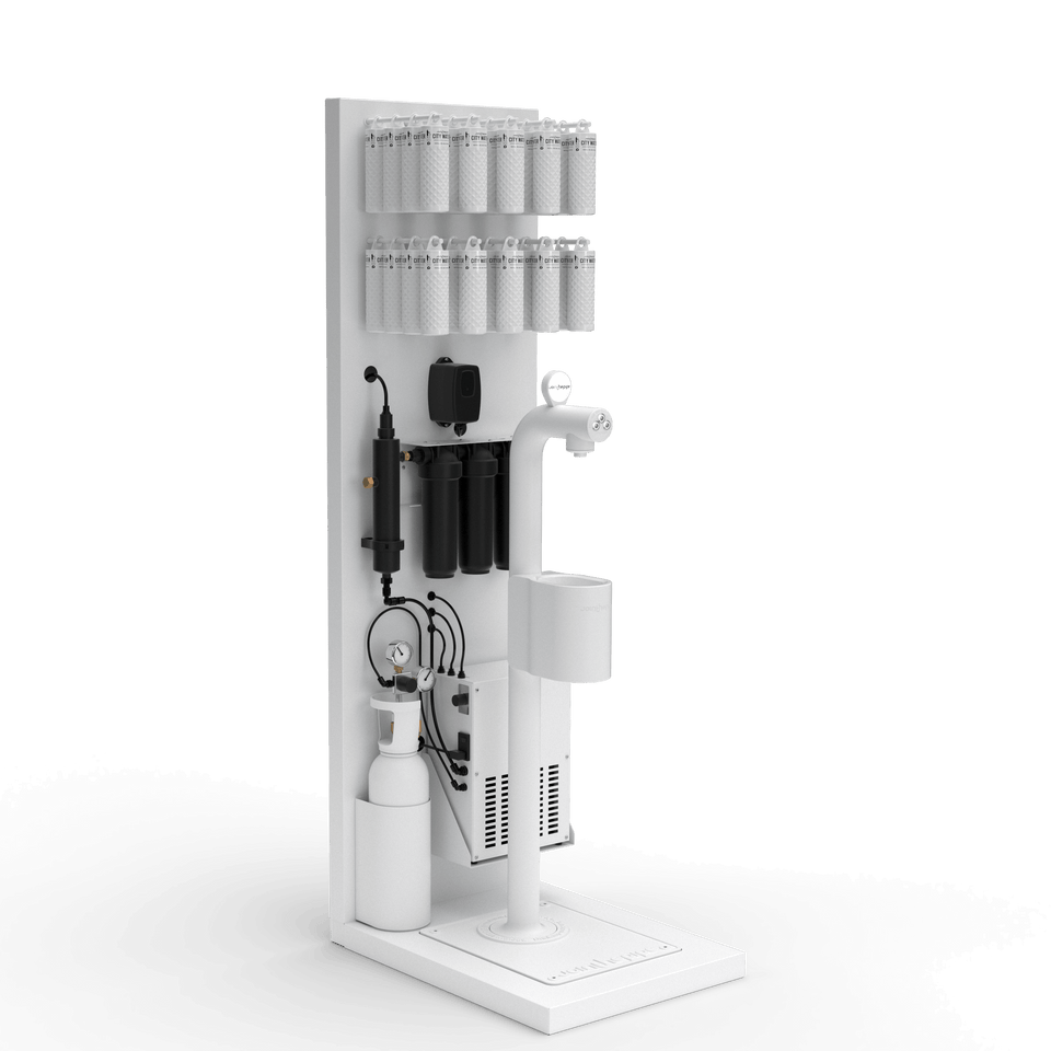 Hall Tap with Back Plate - Refill Station Indoor | Join The Pipe