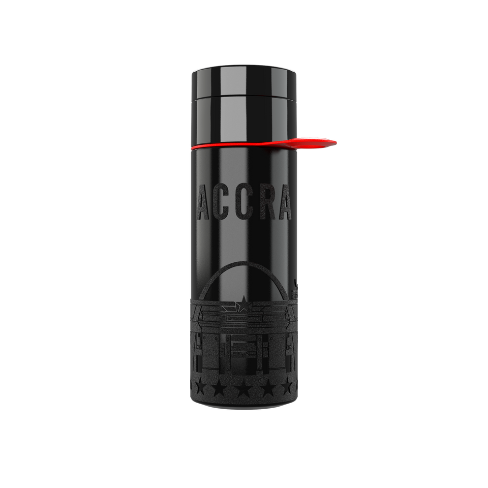 Branded Water Bottle (City Bottle) | Accra Bottle 0.5L Bottle Color: Black | Join The Pipe