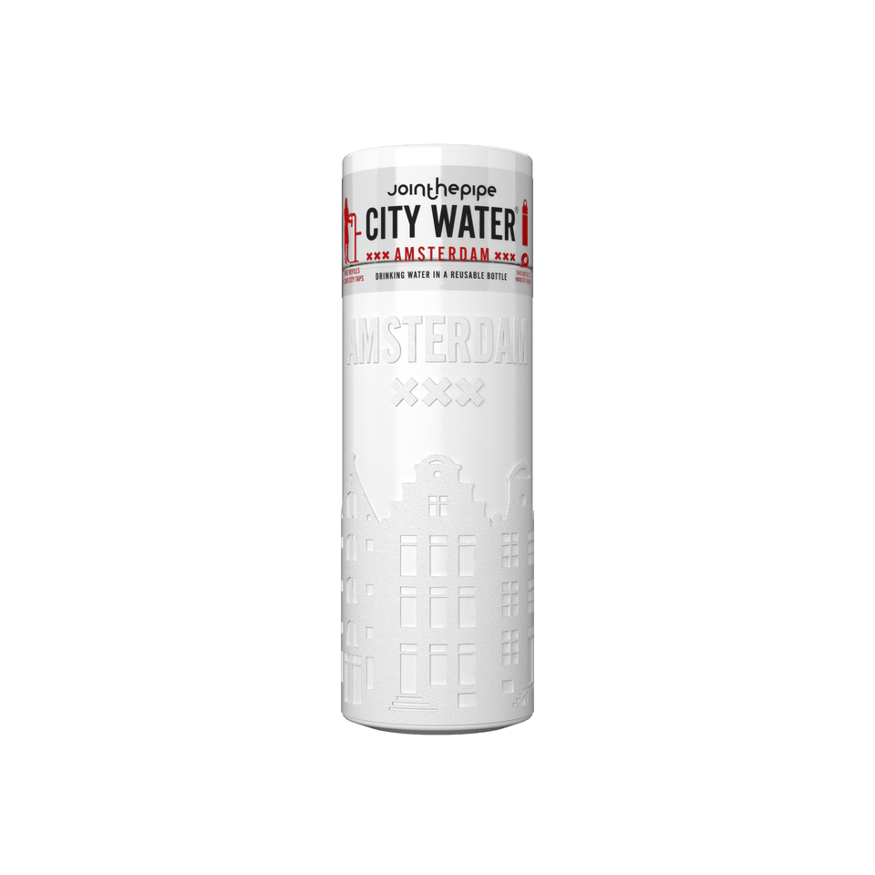 Amsterdam City Water - Filled Bottle | Join The Pipe