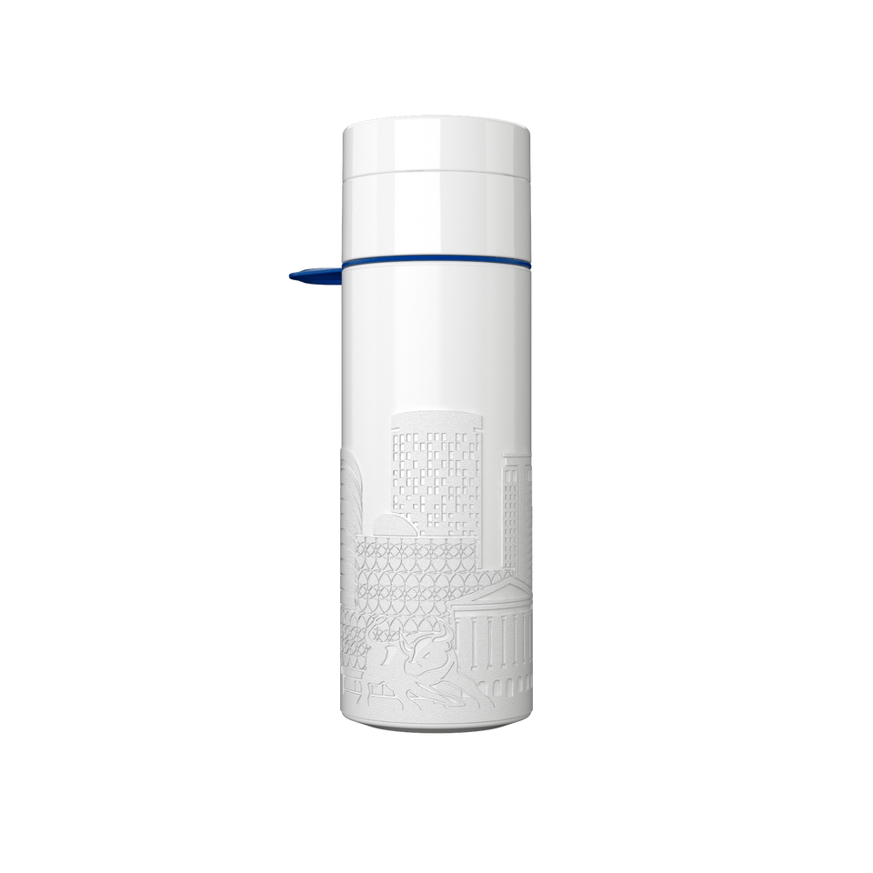 Branded Water Bottle (City Bottle) | Birmingham Bottle 0.5L Bottle Color: White, Black | Join The Pipe
