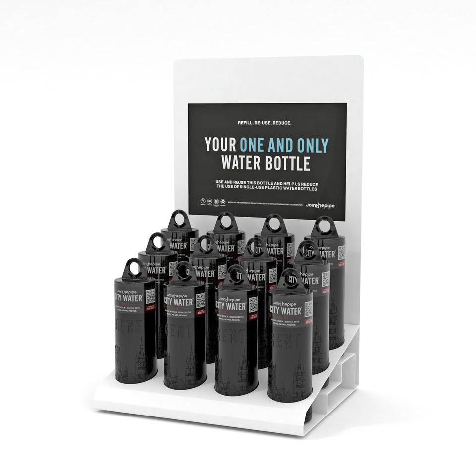 Display | Counter Display Colour: White | Join The Pipe