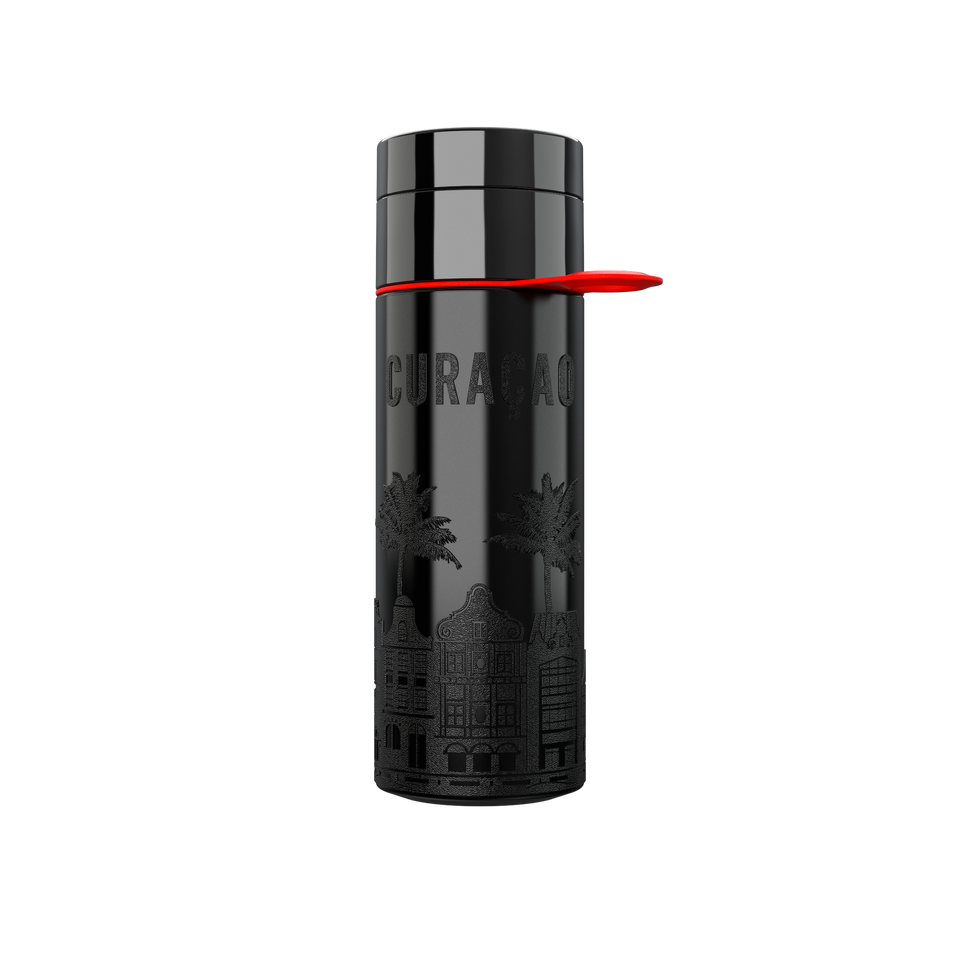 Branded Water Bottle (City Bottle) | Curacao Bottle 0.5L Bottle Color: Black | Join The Pipe