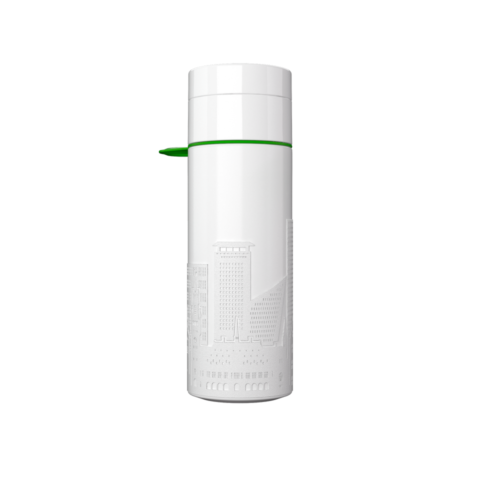 Water Bottle (City Bottle) | Den Haag Bottle 0.5L Bottle Color: White, Black | Join The Pipe