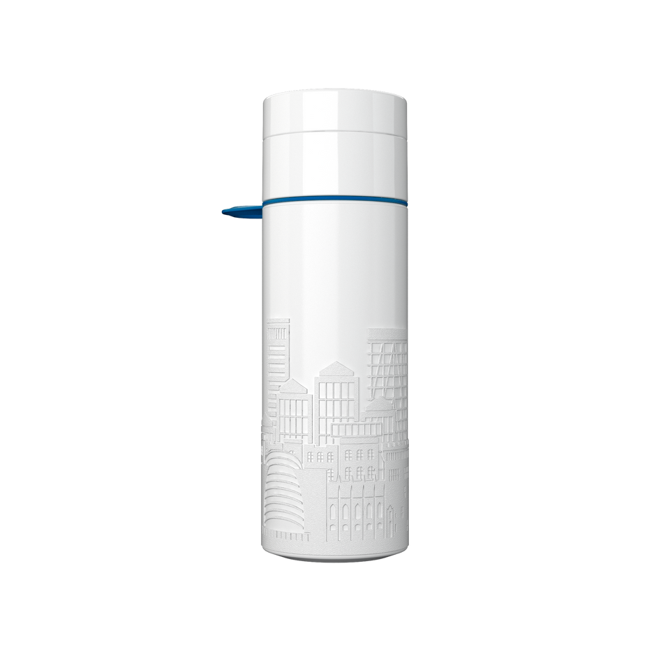 Branded Water Bottle (City Bottle) | Dublin Bottle 0.5L Bottle Color: White, Black | Join The Pipe