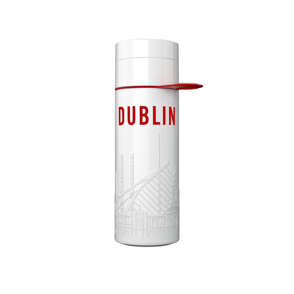 Branded Water Bottle (City Bottle) | Dublin Bottle 0.5L Bottle Color: White, Black | Join The Pipe