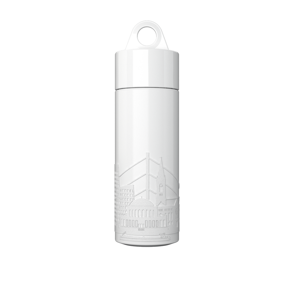 Filled Bottle | Dusseldorf City Water Color: White, Black | Join The Pipe