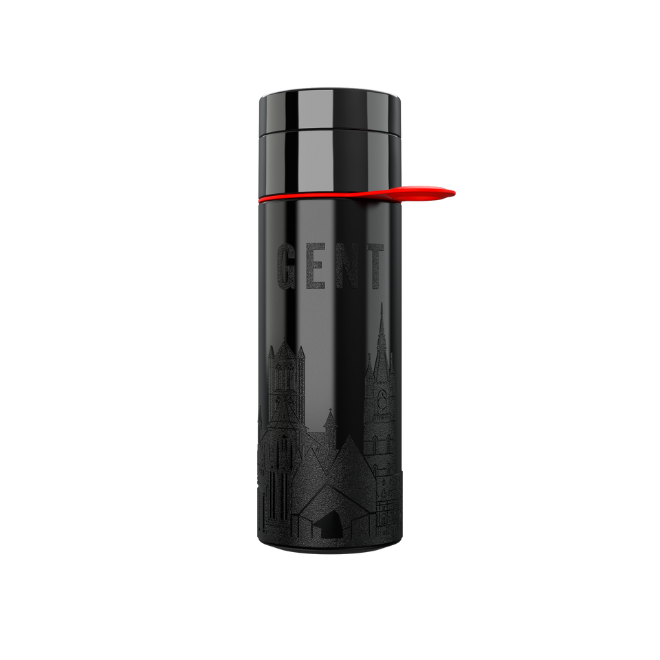 Branded Water Bottle (City Bottle) | Gent Bottle 0.5L Bottle Color: Black | Join The Pipe