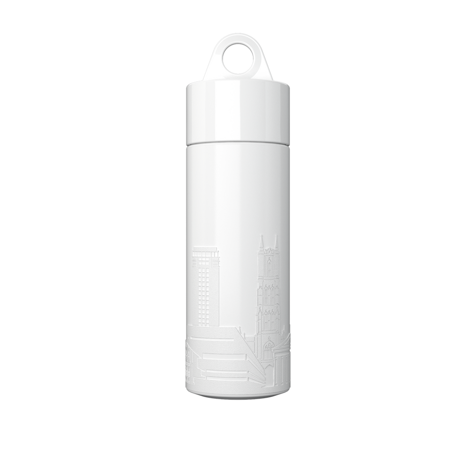 Filled Bottle | Gent City Water Color: White, Black | Join The Pipe