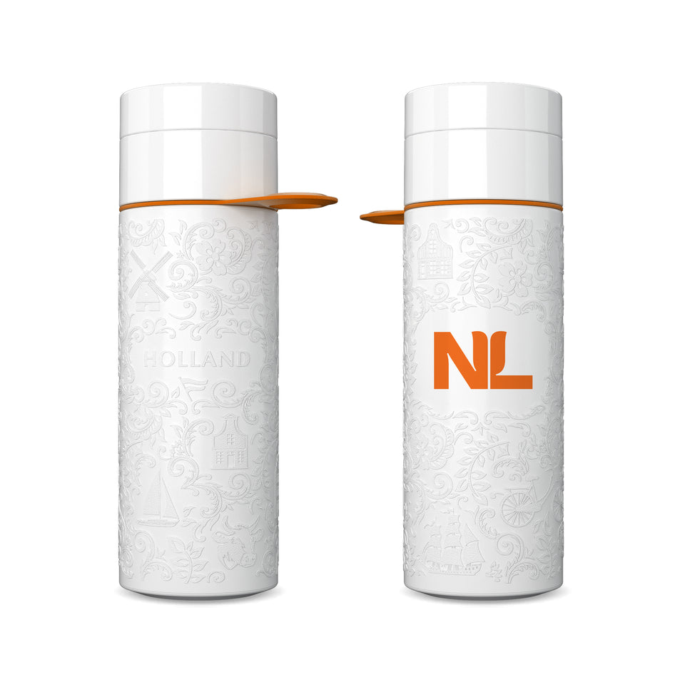 Branded Water Bottle (City Bottle) | Holland Bottle 0.5L Bottle Color: White, Black | Join The Pipe