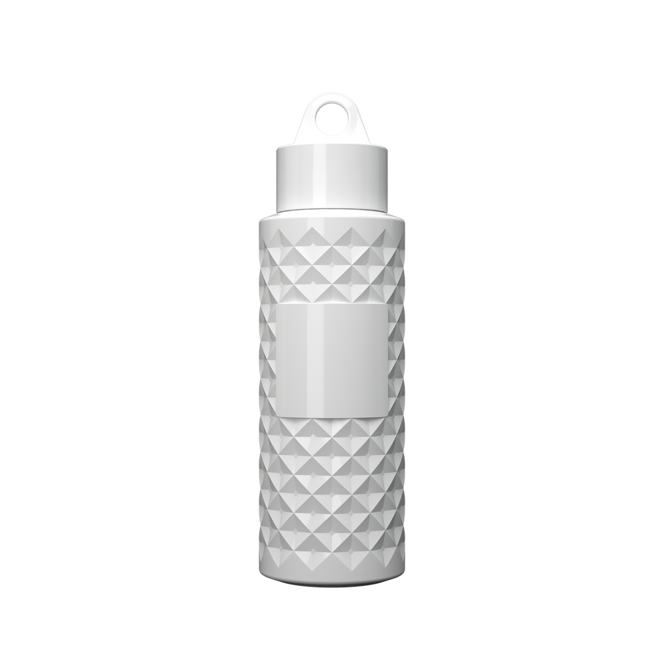 Branded Water Bottle | Nairobi Bottle 1L Color: White | Join The Pipe