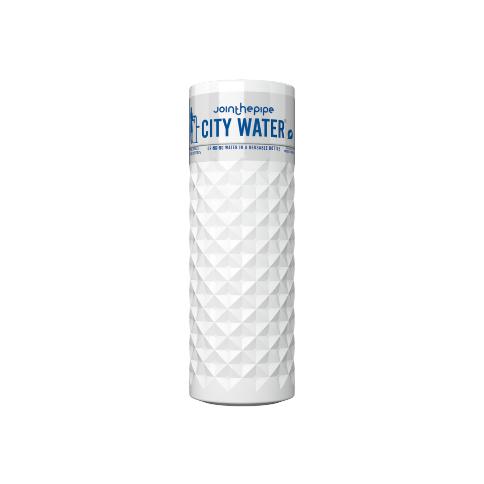 Filled Bottle | City Water Nairobi Bottle Color: White | Join The Pipe