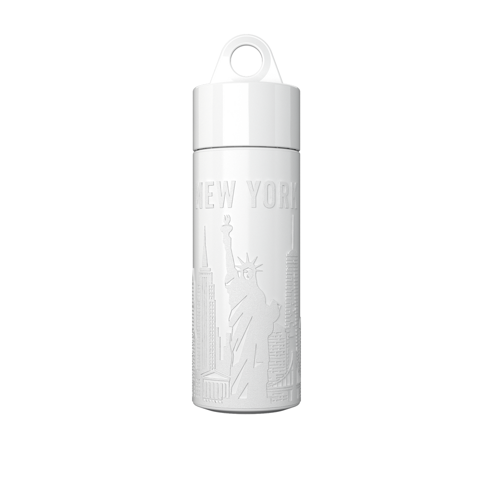 Filled Bottle | New York City Water Color: White, Black | Join The Pipe