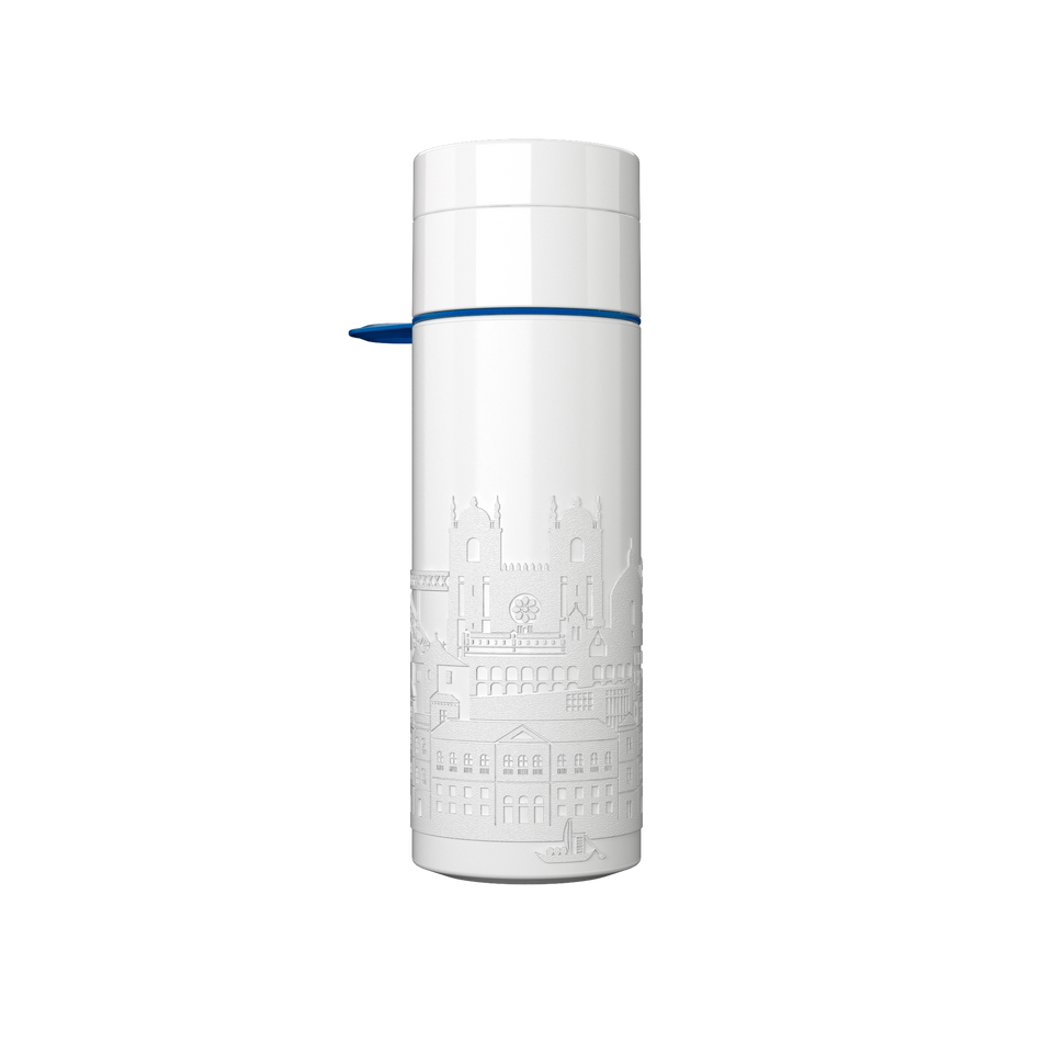 Water Bottle (City Bottle) | Porto Bottle 0.5L Bottle Color: White, Black | Join The Pipe