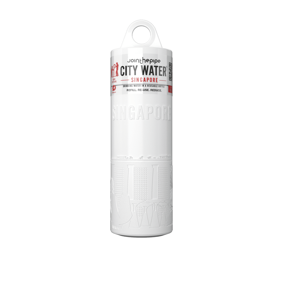 Singapore City Water - Filled Bottle | Join The Pipe