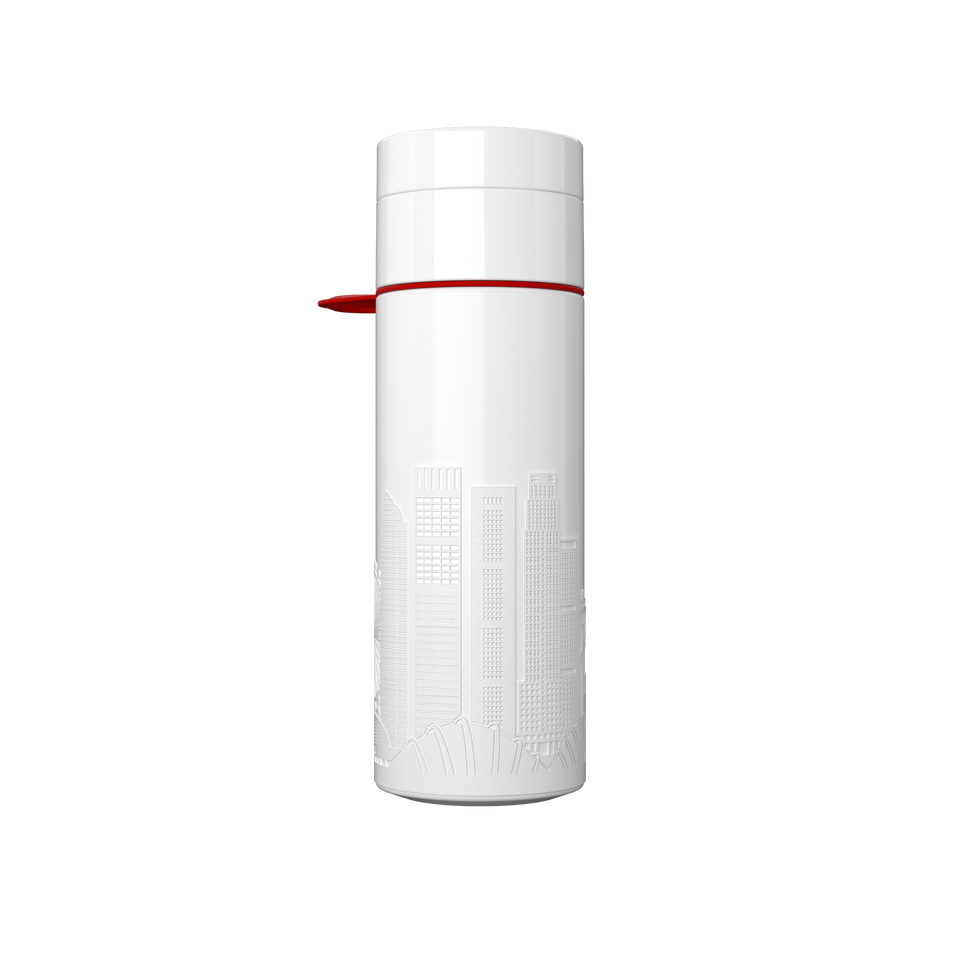 Water Bottle (City Bottle) | Singapore Bottle 0.5L Bottle Color: White, Black | Join The Pipe