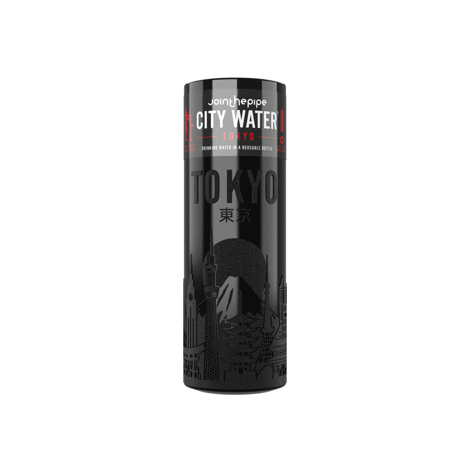 Tokyo City Water - Filled Bottle | Join The Pipe