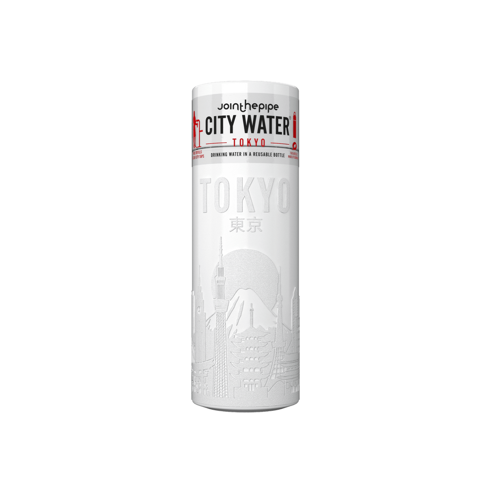 Tokyo City Water - Filled Bottle | Join The Pipe