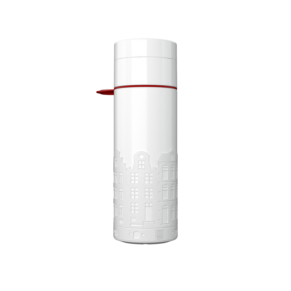 Water Bottle (City Bottle) | Utrecht Bottle 0.5L Bottle Color: White, Black | Join The Pipe