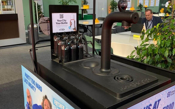 5 Free Water Refill Stations at IMEX Frankfurt: A Trade Fair Case