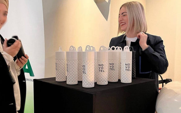How Novotel Paris-Est replaced disposable bottles with 3,000 custom water bottles