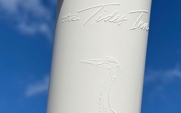 How The Tides Inn replaced single-use plastic with 28,000 custom water bottles