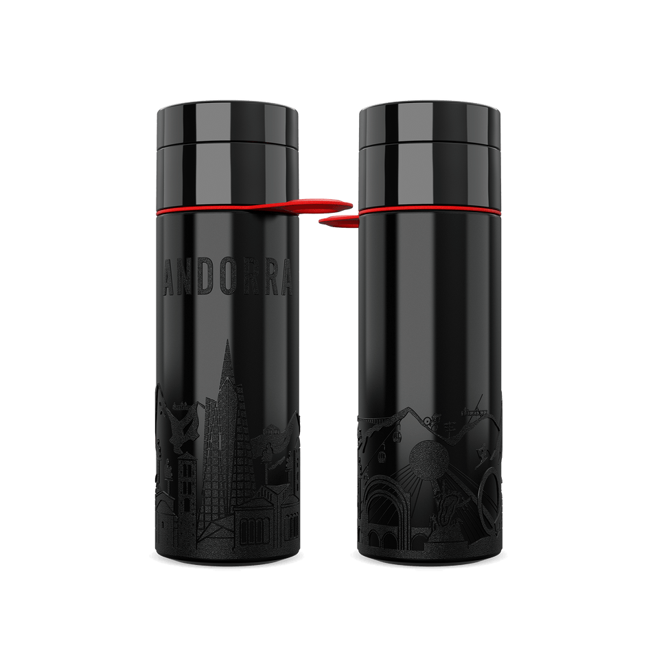 Andorra Bottle 0.5L - Branded Water Bottle (City Bottle) | Join The Pipe