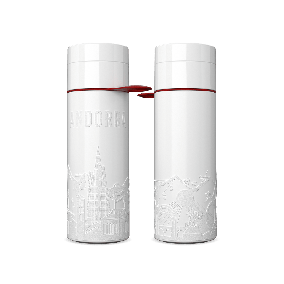 Andorra Bottle 0.5L - Branded Water Bottle (City Bottle) | Join The Pipe