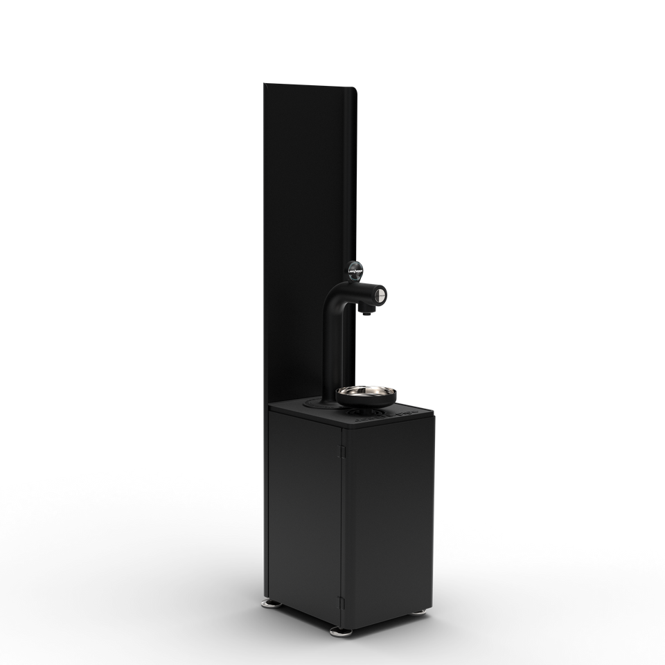 Bar Tap with Back Plate / Bottle Rack