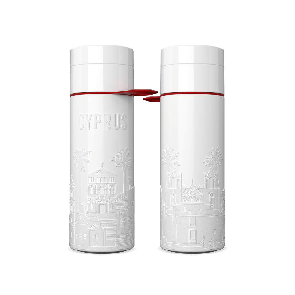 Cyprus Bottle 0.5L - Branded Water Bottle (City Bottle) | Join The Pipe