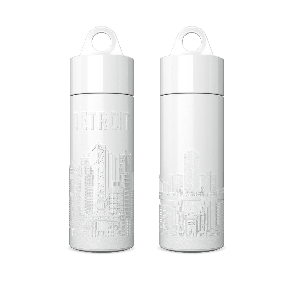 Detroit Bottle 0.5L - Branded Water Bottle (City Bottle) | Join The Pipe