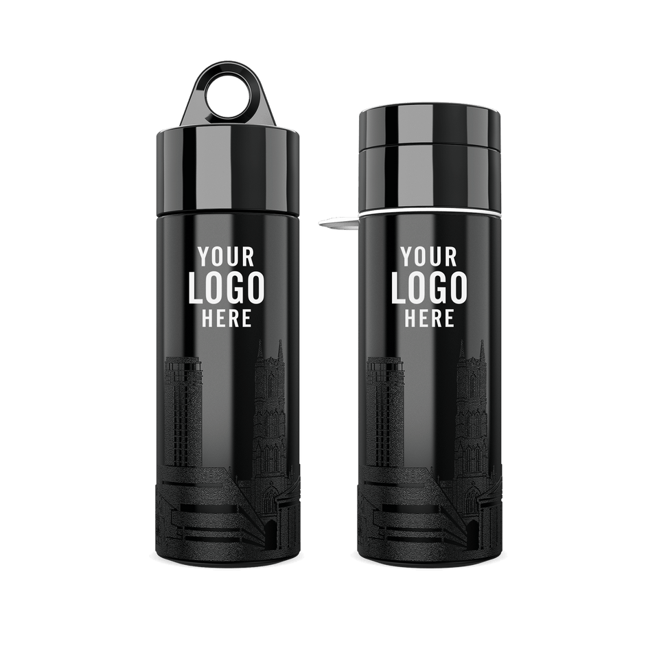 Gent Bottle 0.5L - Branded Water Bottle (City Bottle) | Join The Pipe