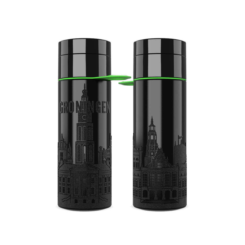 Groningen Bottle 0.5L - Branded Water Bottle (City Bottle) | Join The Pipe