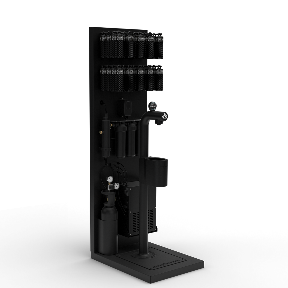 Hall Tap with Back Plate