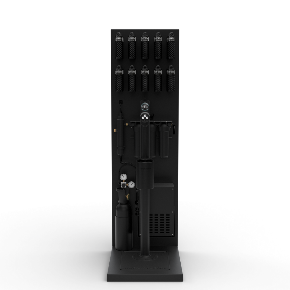 Hall Tap with Back Plate