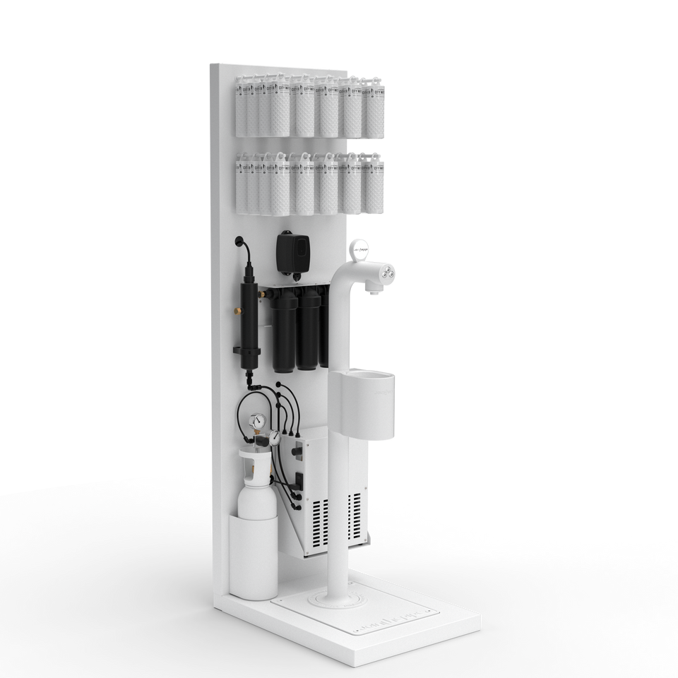 Hall Tap with Back Plate