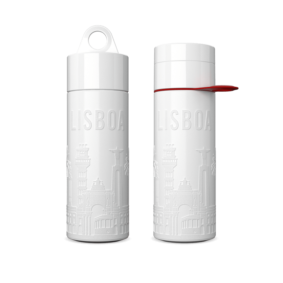 Lisbon Bottle 0.5L - Branded Water Bottle (City Bottle) | Join The Pipe