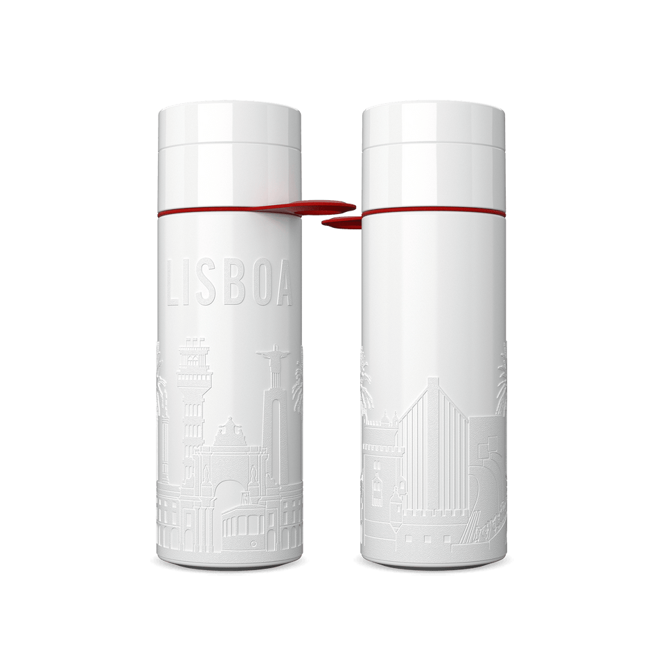 Lisbon Bottle 0.5L - Branded Water Bottle (City Bottle) | Join The Pipe