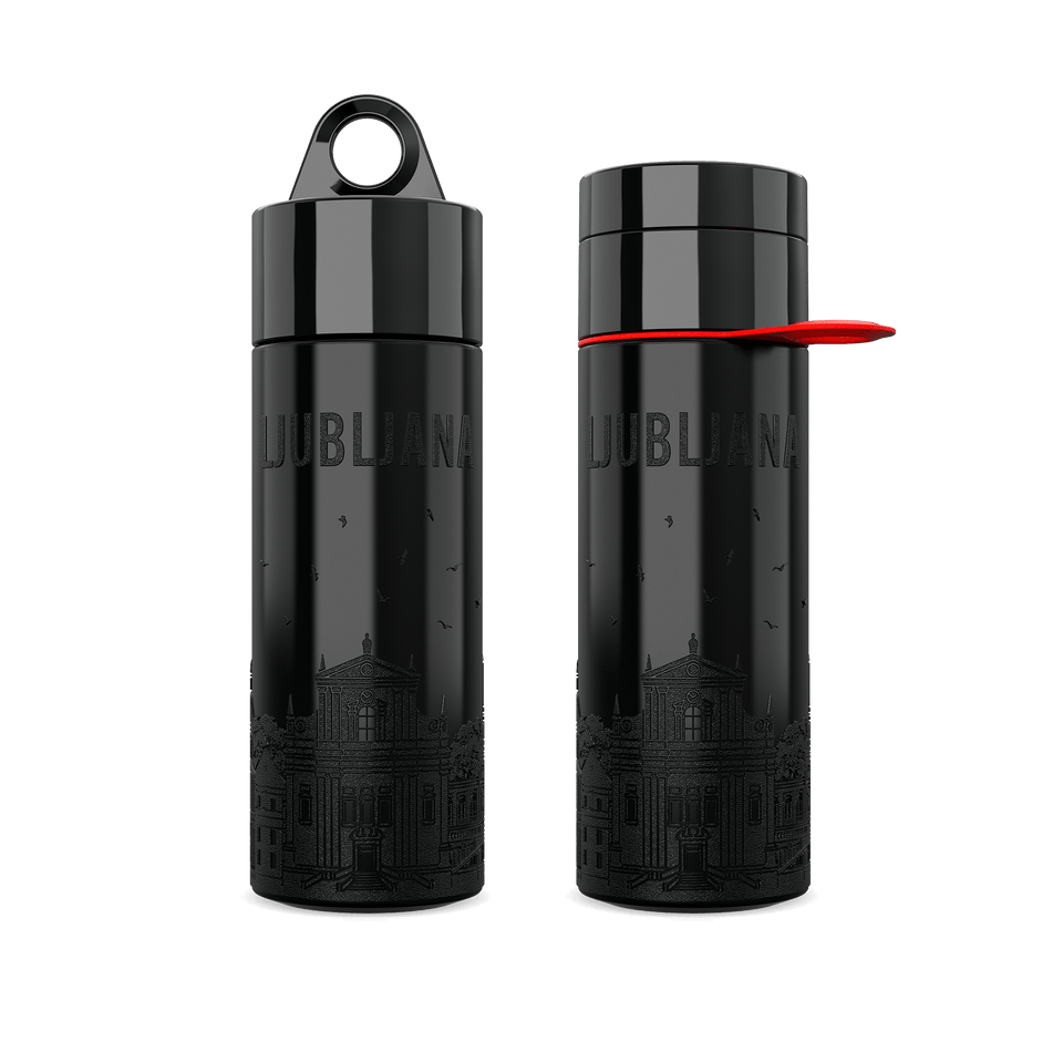 Ljubljana Bottle 0.5L - Branded Water Bottle (City Bottle) | Join The Pipe
