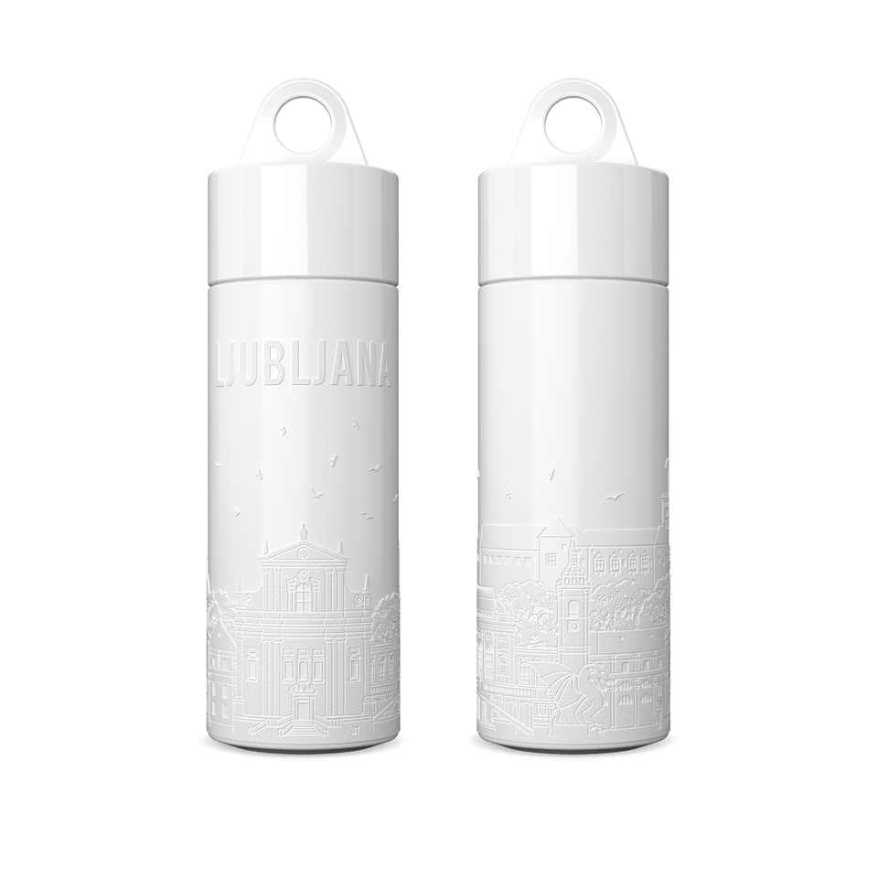 Ljubljana Bottle 0.5L - Branded Water Bottle (City Bottle) | Join The Pipe
