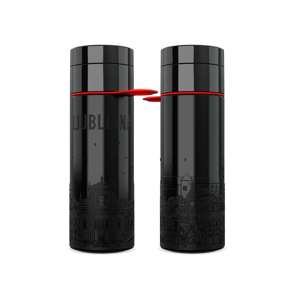 Ljubljana Bottle 0.5L - Branded Water Bottle (City Bottle) | Join The Pipe