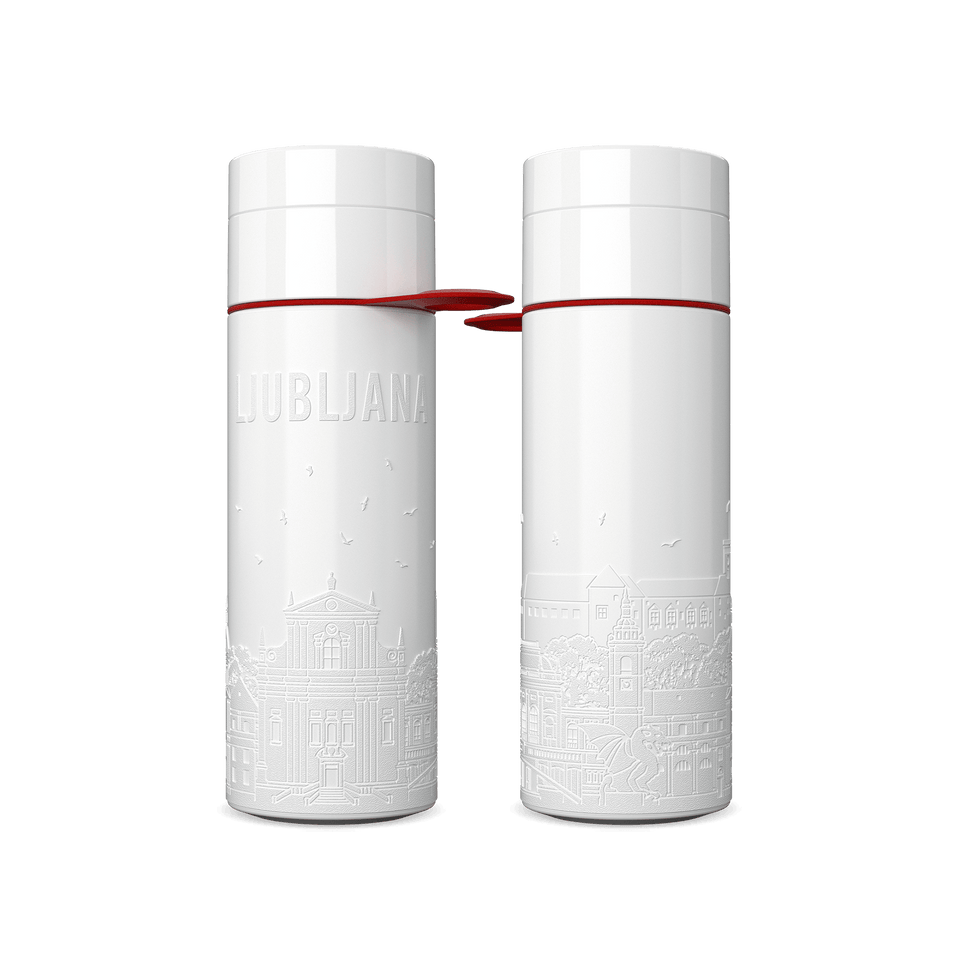 Ljubljana Bottle 0.5L - Branded Water Bottle (City Bottle) | Join The Pipe