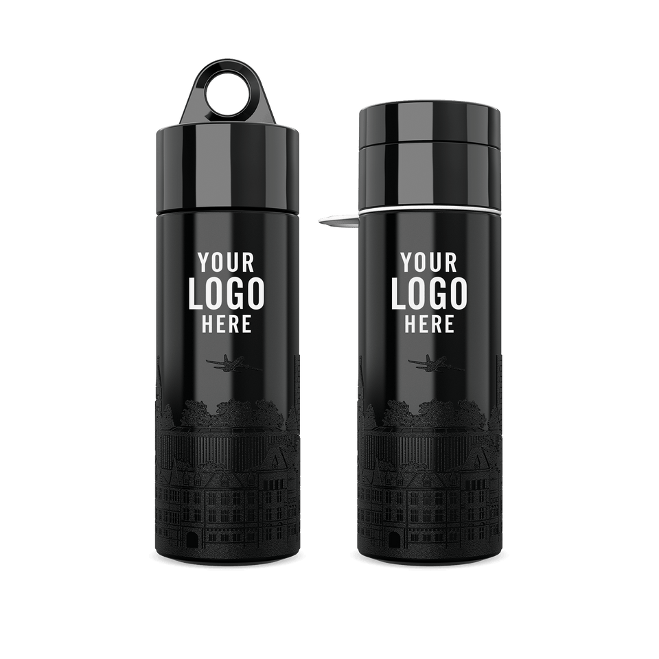 Luxembourg Bottle 0.5L - Branded Water Bottle (City Bottle) | Join The Pipe