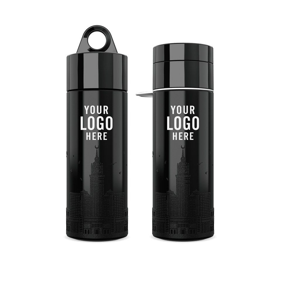 Makkah City Bottle 0.5L - Branded Water Bottle (City Bottle) | Join The Pipe