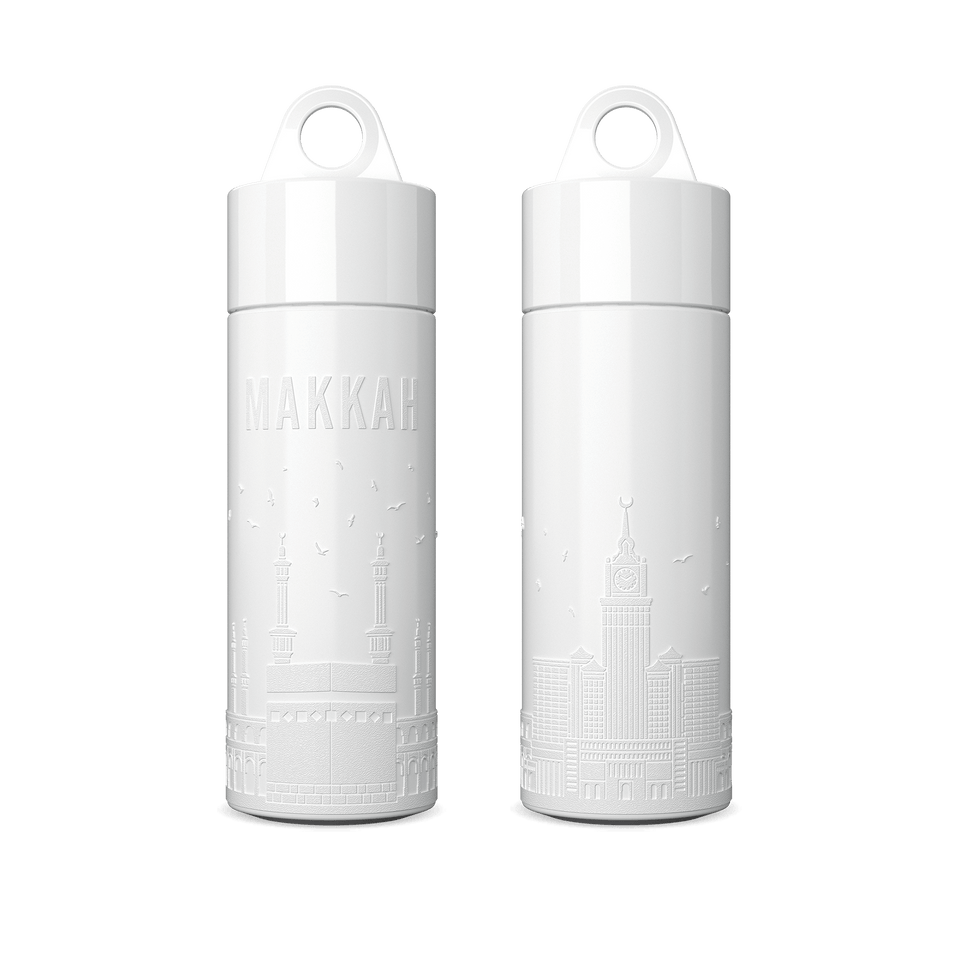 Makkah City Bottle 0.5L - Branded Water Bottle (City Bottle) | Join The Pipe