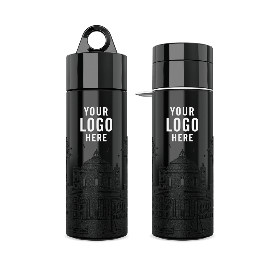 Malta Island Bottle 0.5L - Branded Water Bottle (City Bottle) | Join The Pipe