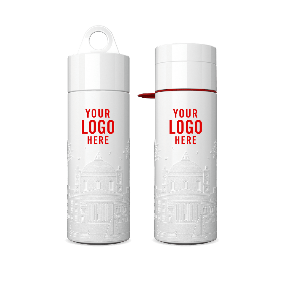 Malta Island Bottle 0.5L - Branded Water Bottle (City Bottle) | Join The Pipe