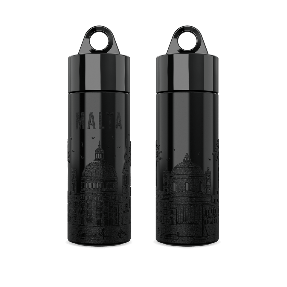 Malta Island Bottle 0.5L - Branded Water Bottle (City Bottle) | Join The Pipe