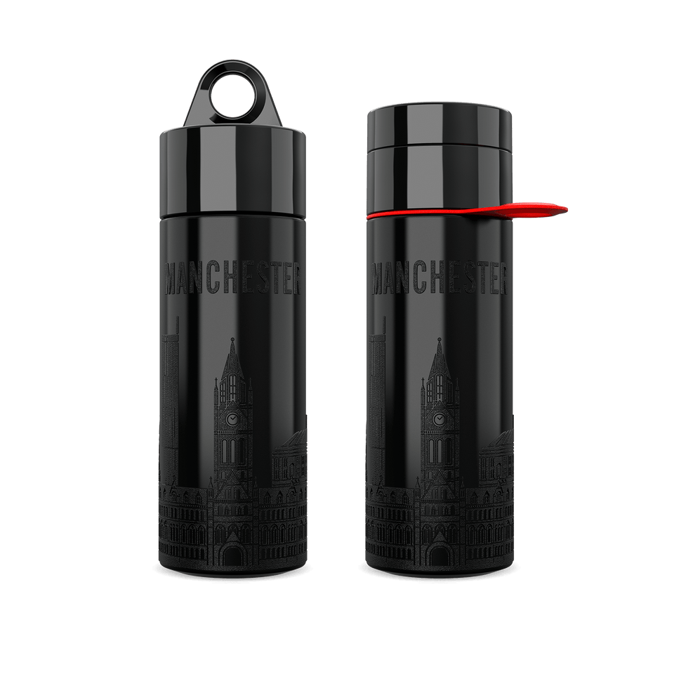 Manchester Bottle 0.5L - Branded Water Bottle (City Bottle) | Join The Pipe